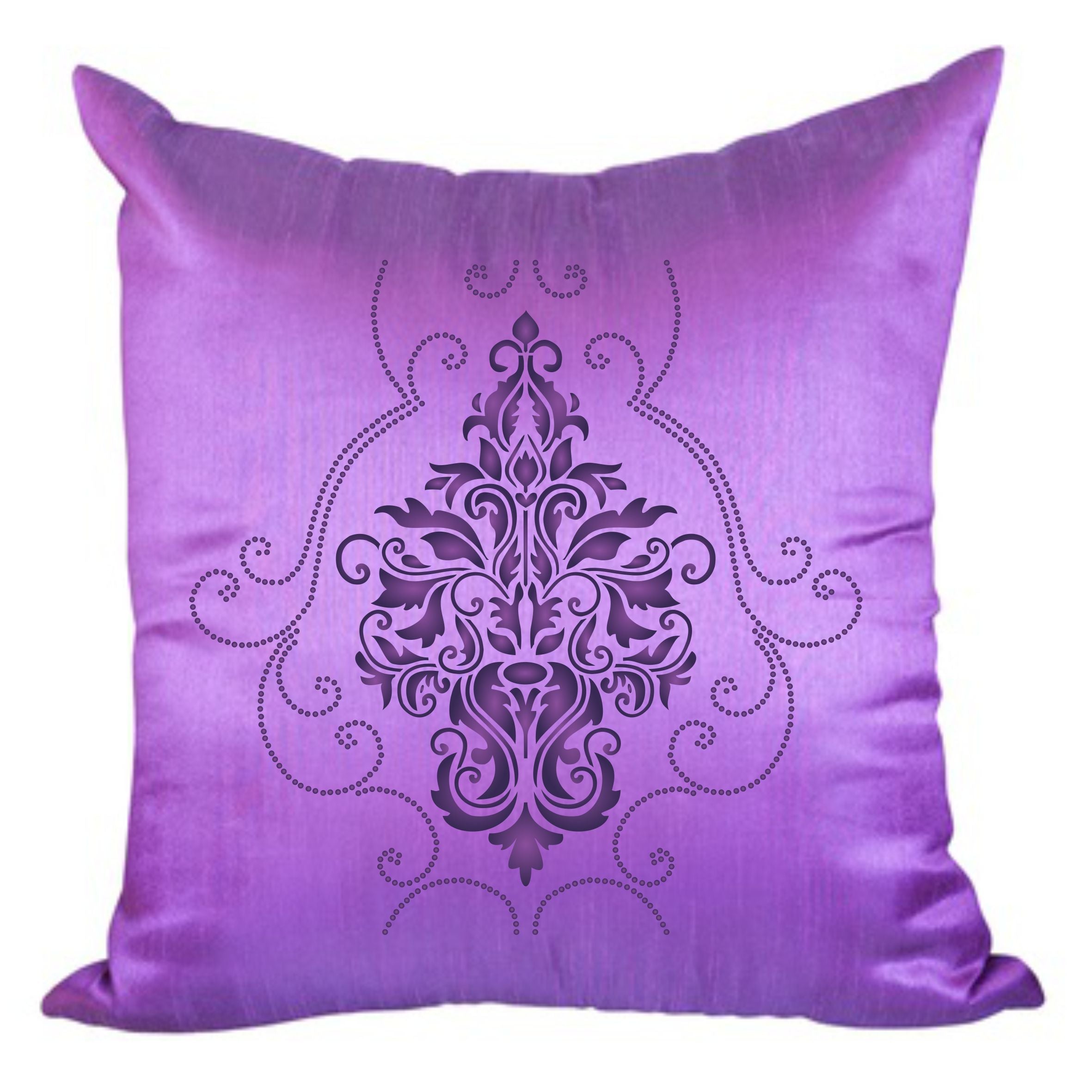 Damask Stencil- Classic Vintage Large Floral Allover Pattern