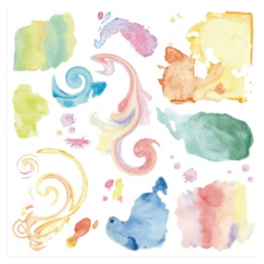 Swirls Transfers-Dry Rub-On Transfer for Furniture Crafts Decoupage