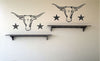 Longhorn Stencil- Cow Bull Skull Texas Decorative Farm Animal