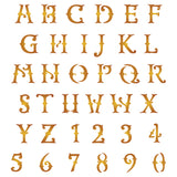 Western Letter Stencil - Letter Number ABC Alphabet