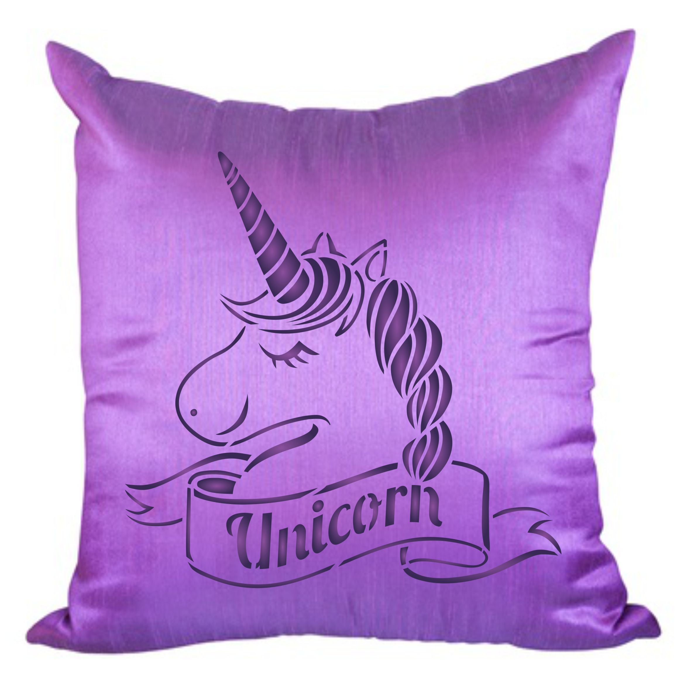 Unicorn Stencil - Childs Magical Horse Pony Unicorn Head