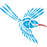 Hummingbird Stencil-Decorative Animal Wildlife Bird
