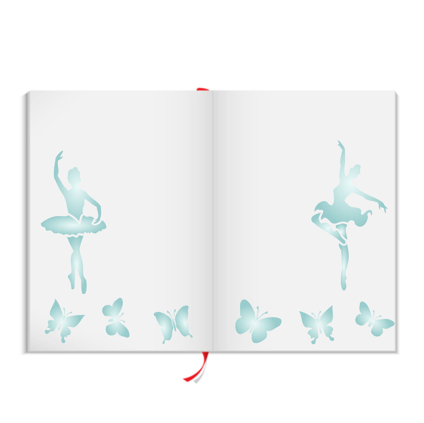 Ballet Stencil - Scrapbooking Art Decor