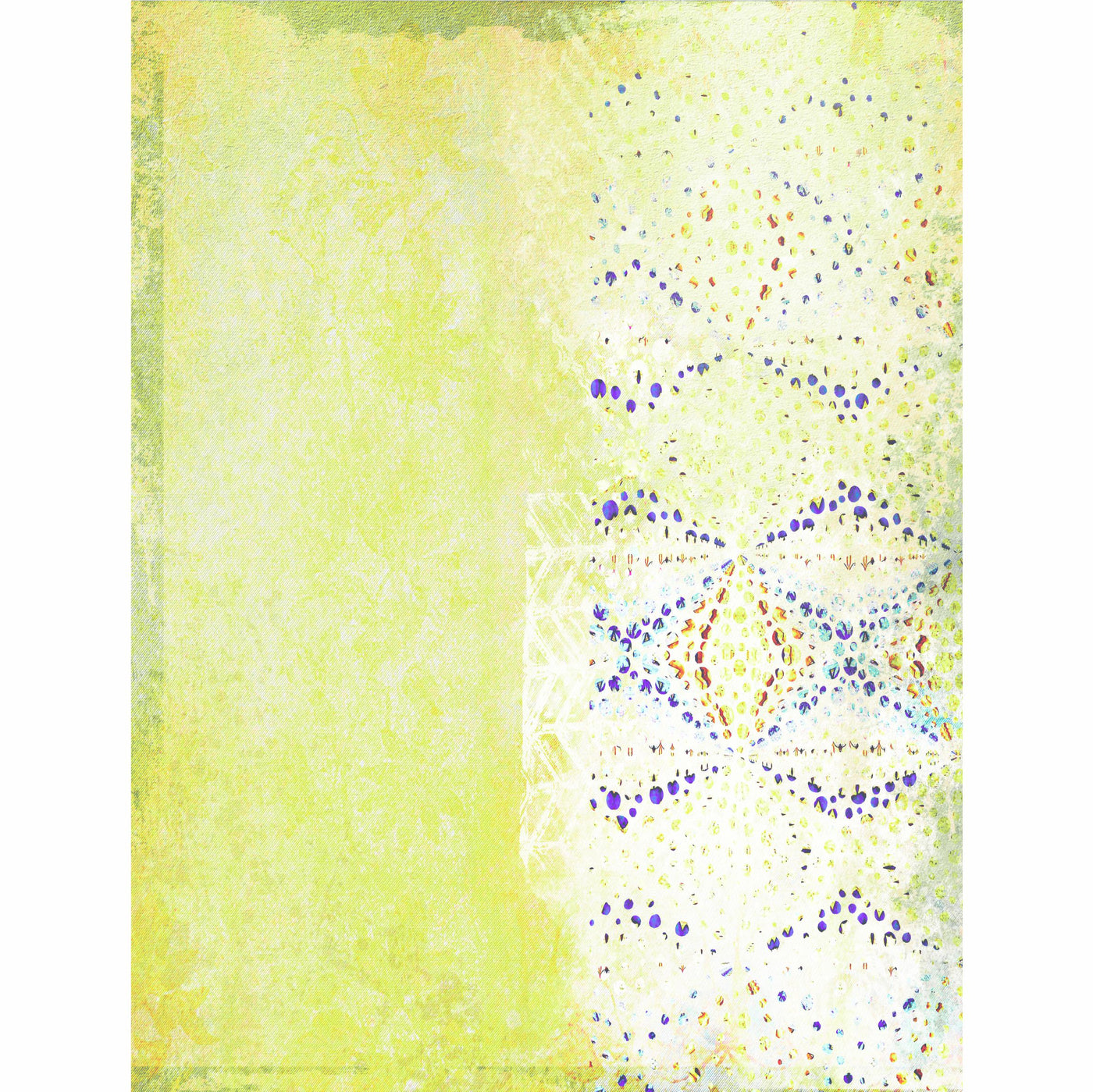 Shabby Blender Rice Paper- 6 Unique Printed Mulberry Paper Pages 30gsm