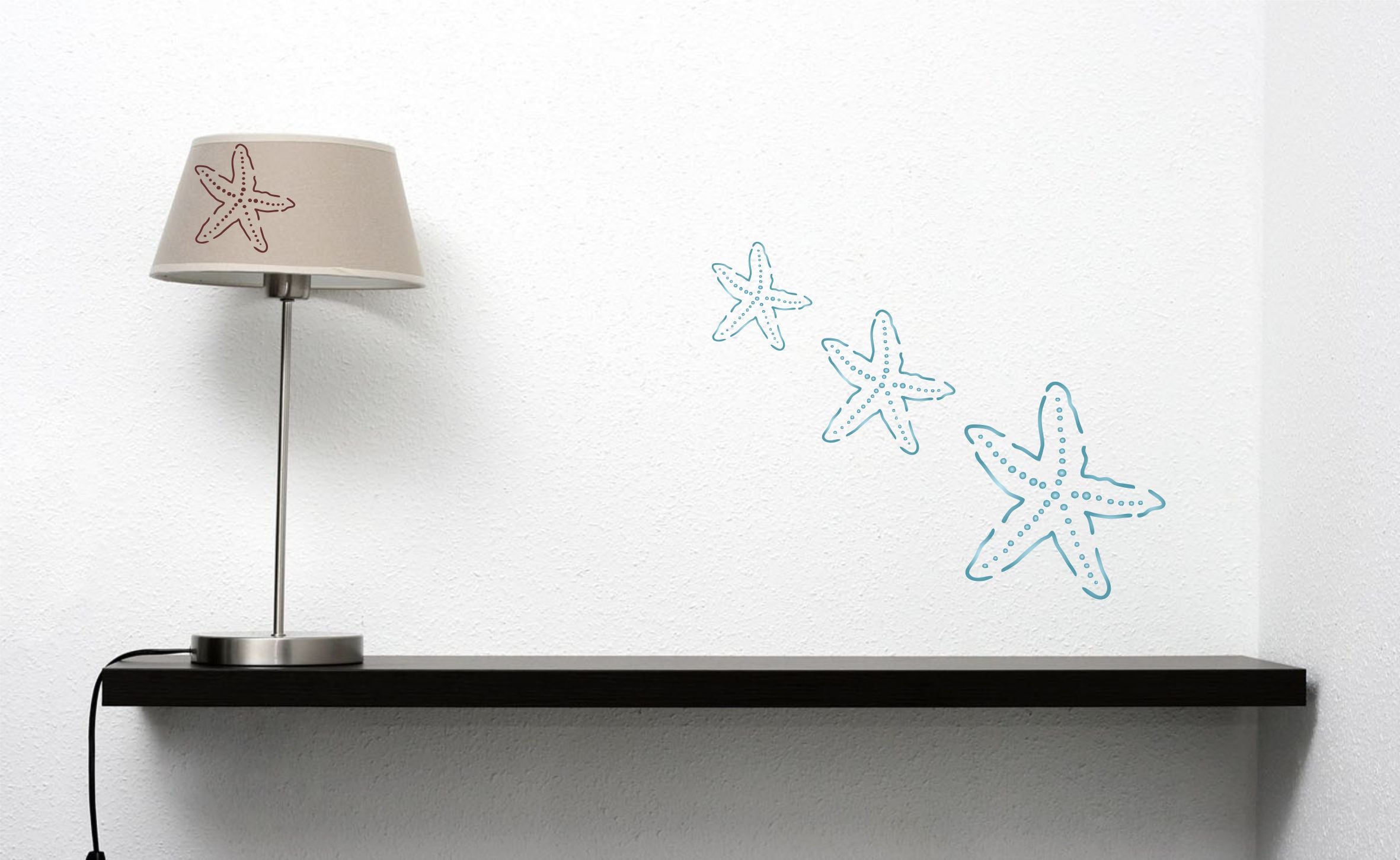 Starfish Stencil - SSea Ocean Nautical Seashore Reef Fish