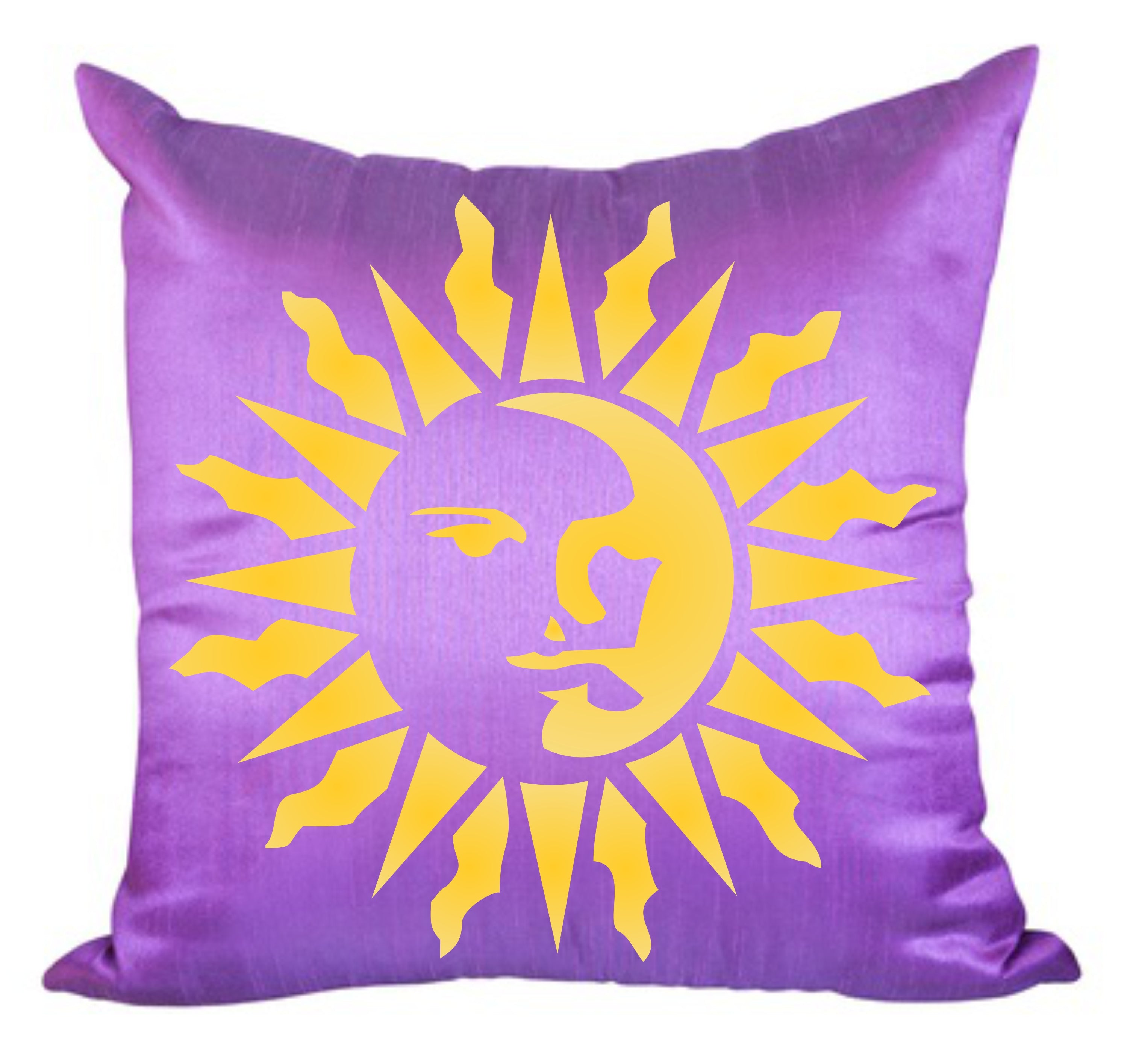 Sun Stencil- Celestial Sun Face Art Nouveau Deco Style