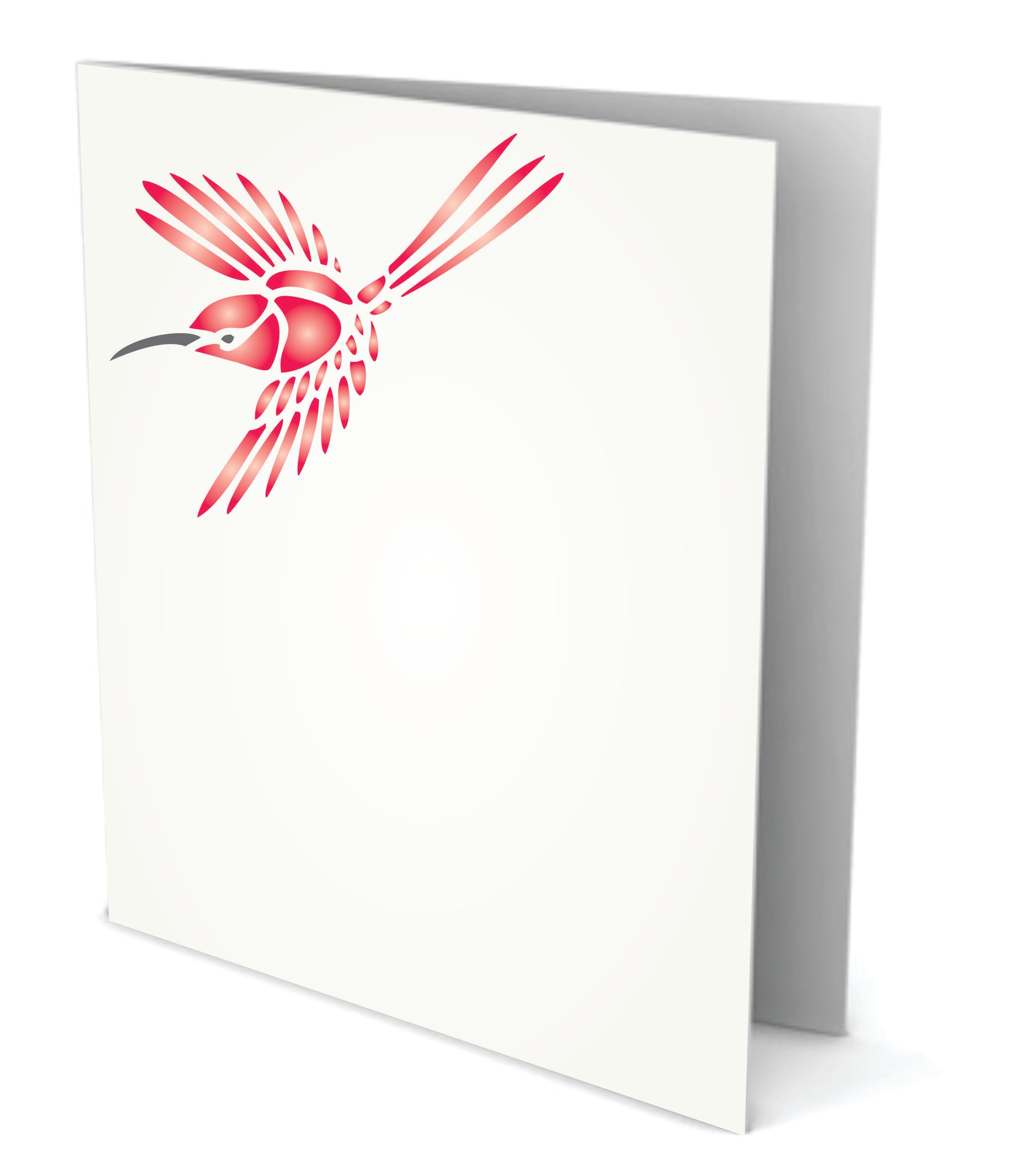 Hummingbird Stencil-Decorative Animal Wildlife Bird