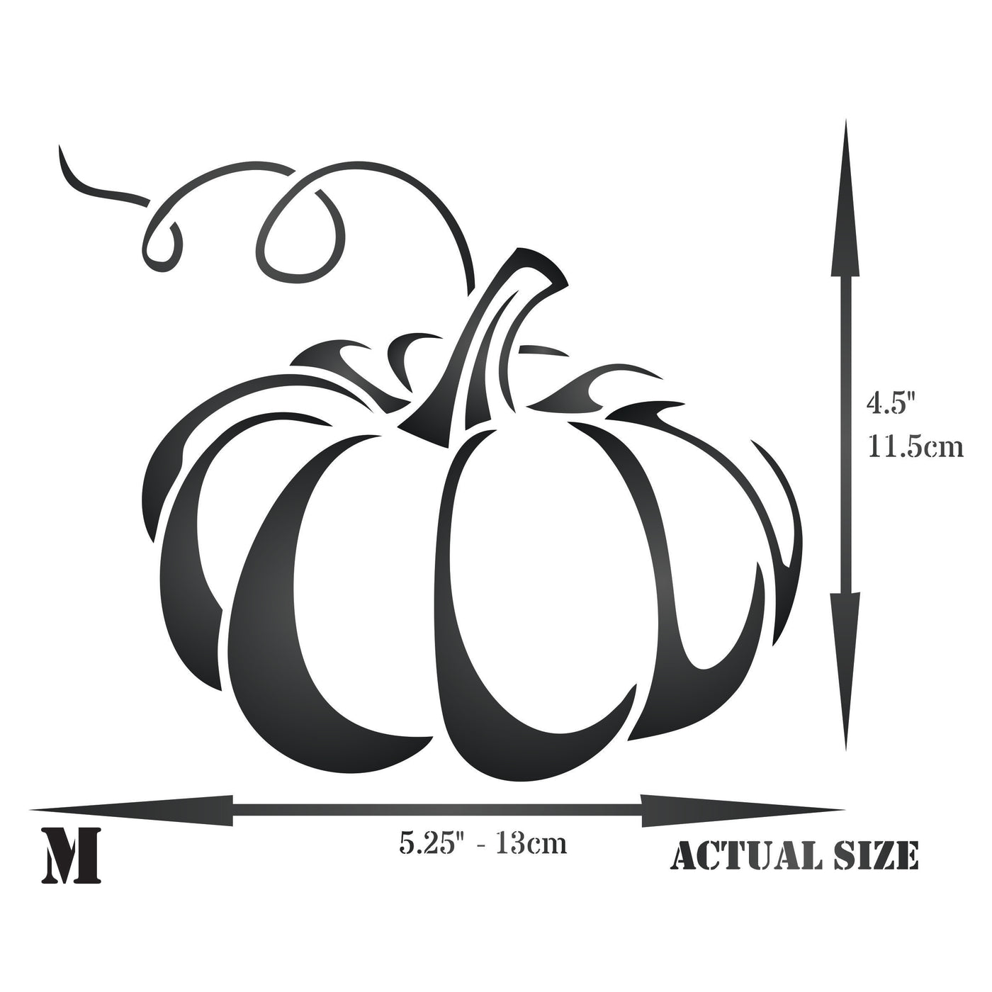 Halloween Pumpkin Stencil - Decorative Vegetable Pump Kin