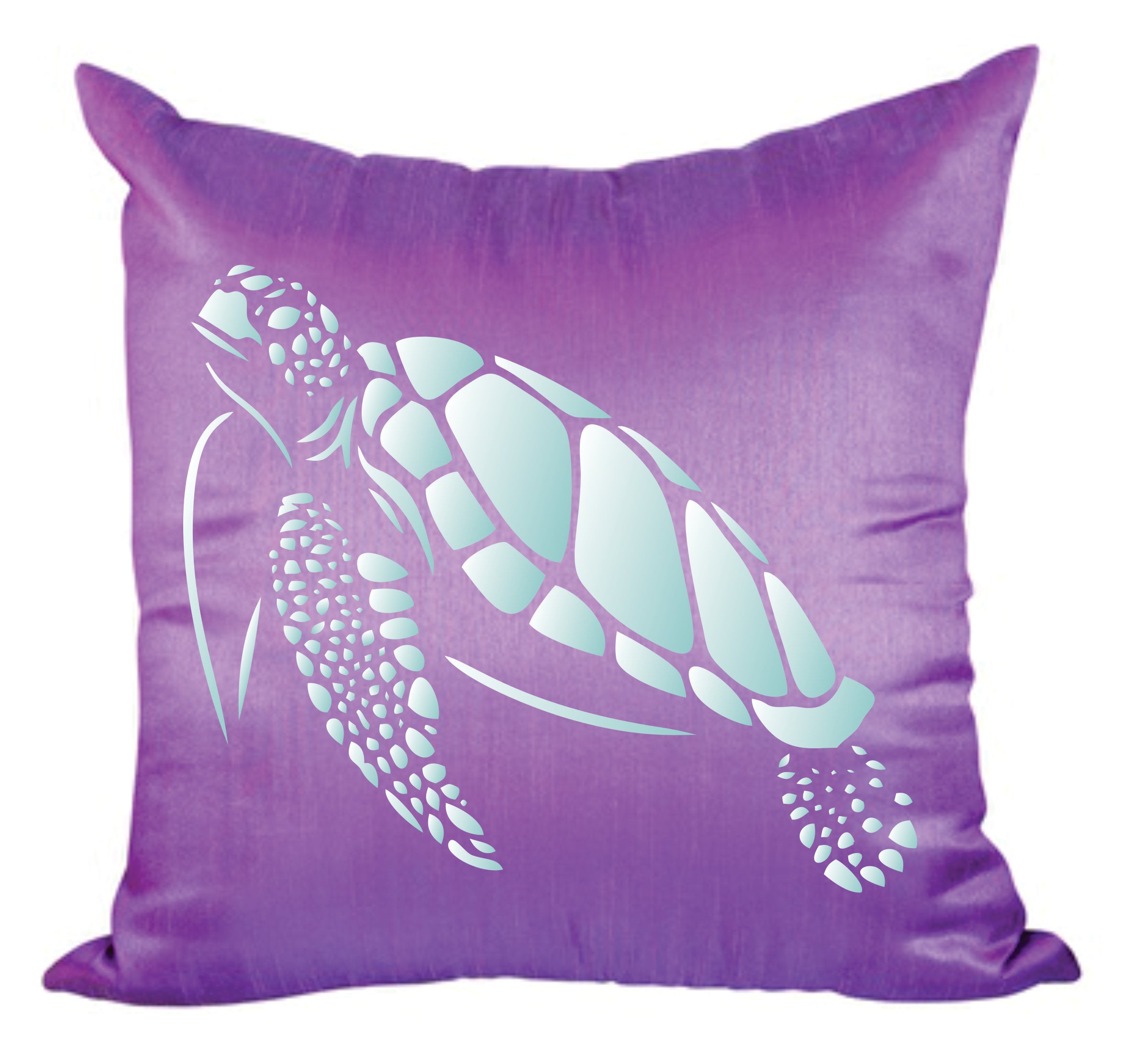 Sea Turtle Stencil - Sea Ocean Nautical Seashore Reef Fish