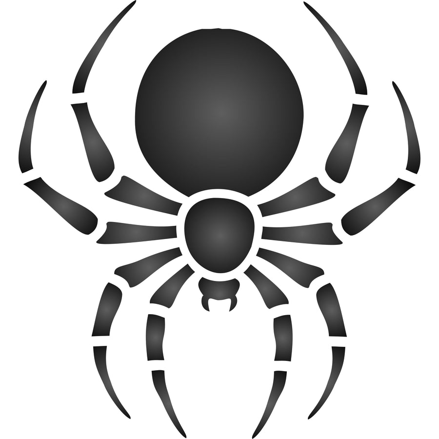 Halloween Spider Stencil - Scary Large Spider Insect Bug