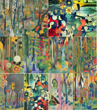 Abstract Forest Rice Paper, 8 x 10.5 inch – for Decoupage Cards Craft