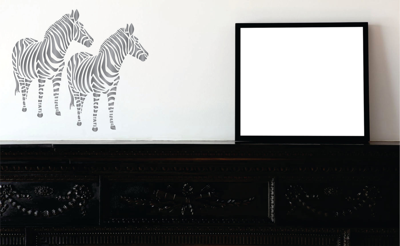 Zebra Stencil- African Wild Animal