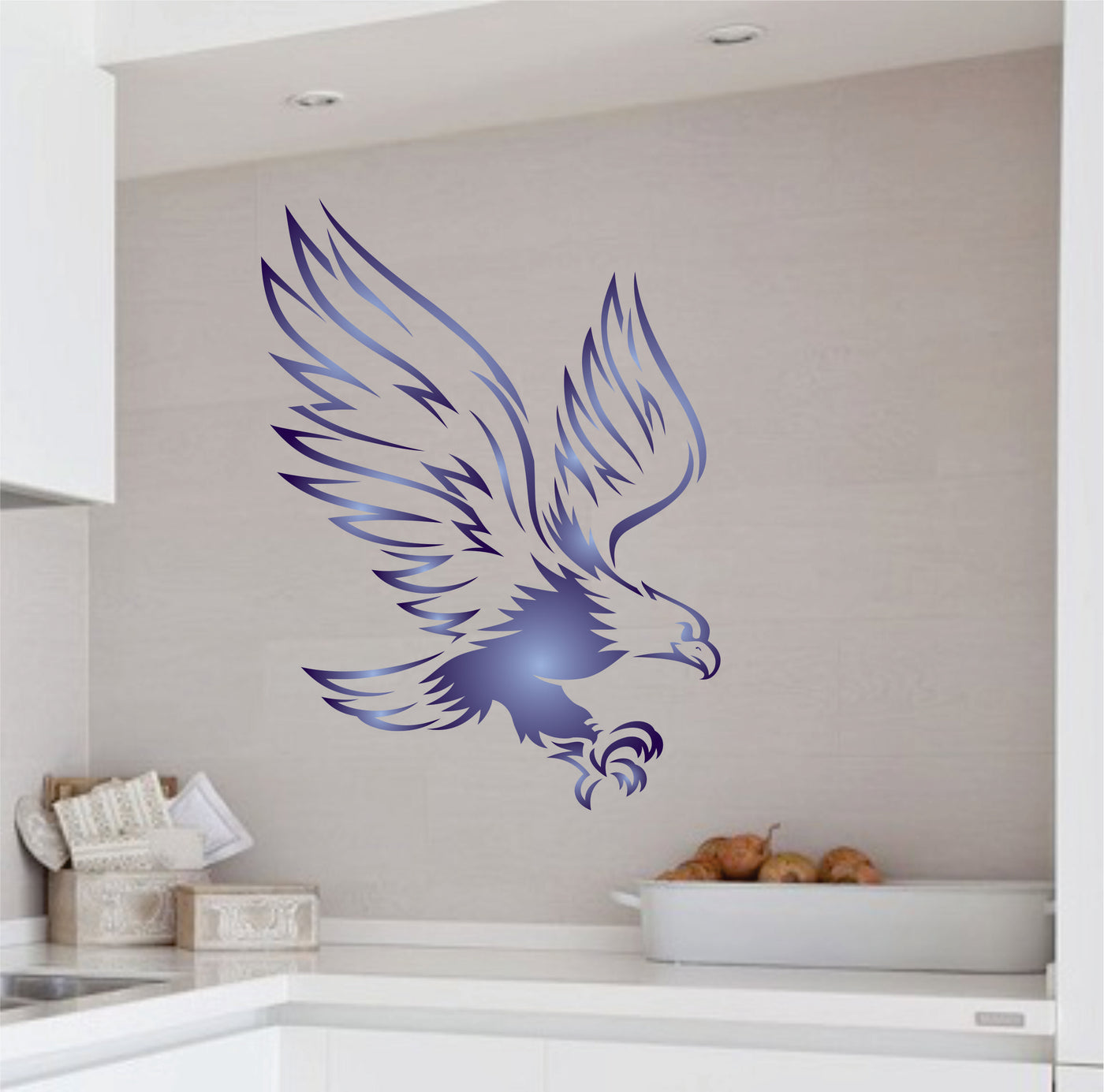 Eagle Stencil - Decorative Bird Animal Wildlife