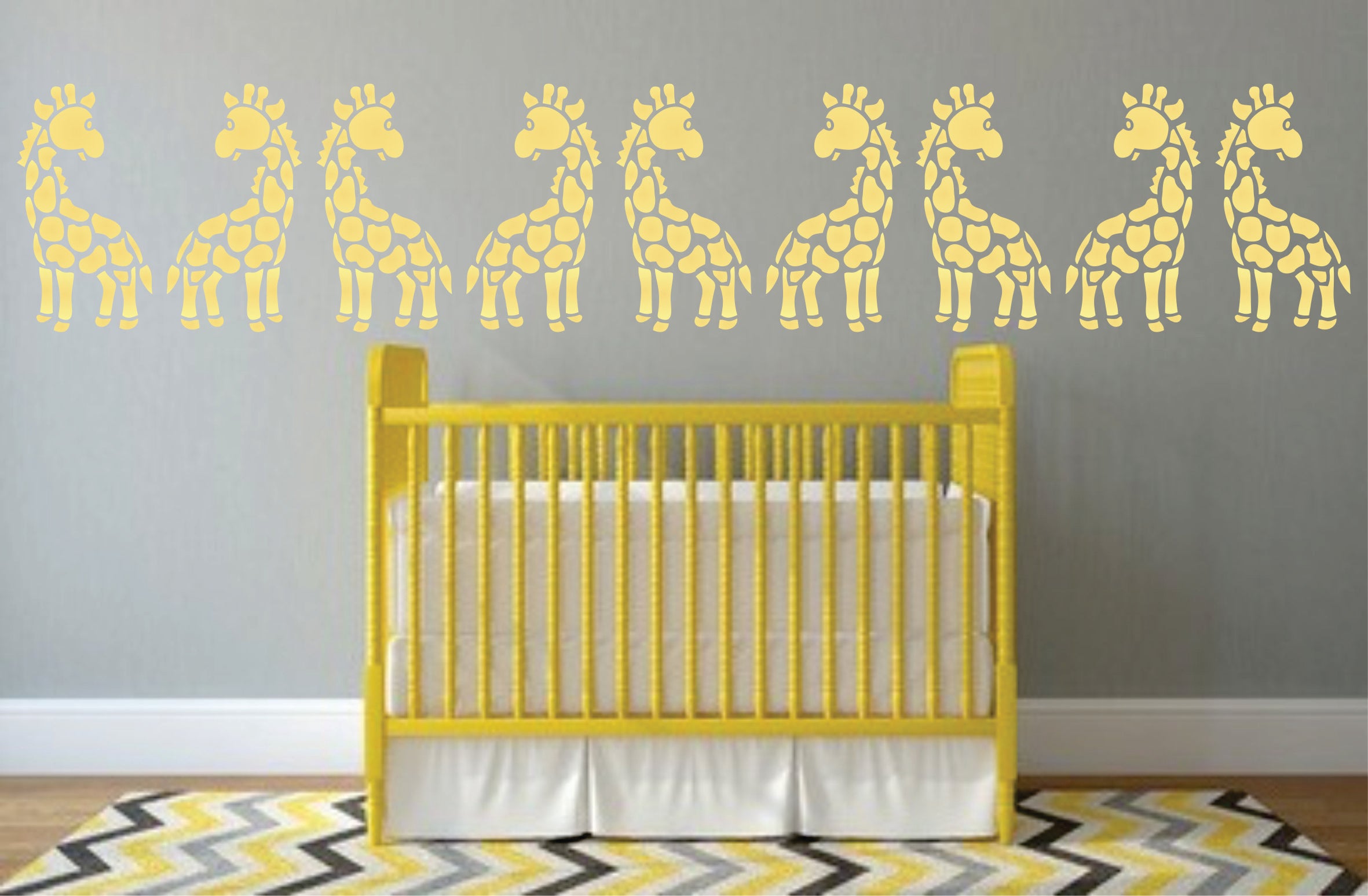 Baby Giraffe Stencil - Nursery Wild Animal Kids