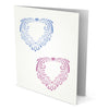 Fancy Heart Stencil - Valentine Floral Heart Design