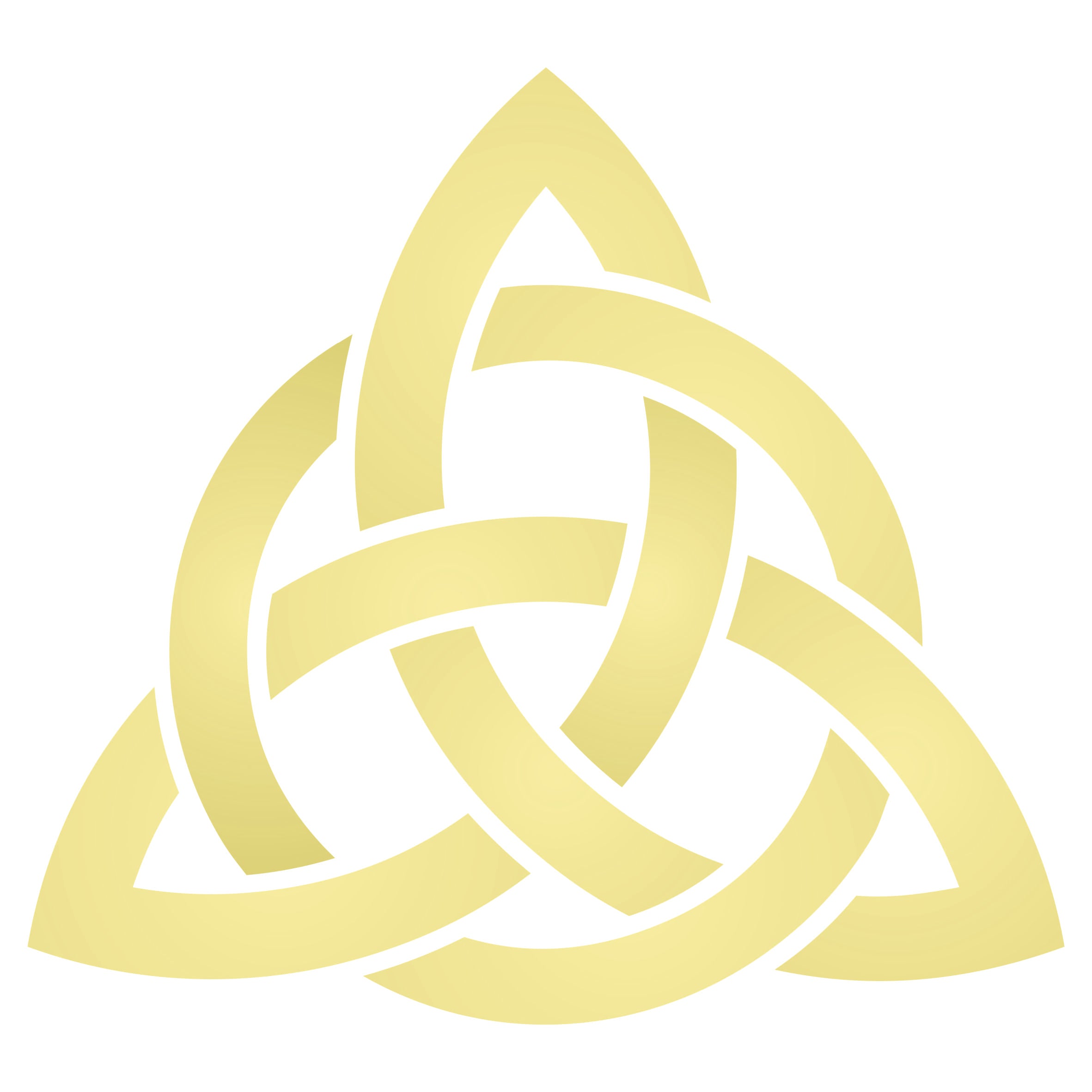 Celtic Trinity Knot Stencil - Geometric Knotwork Sacred Symbols Decor Cards