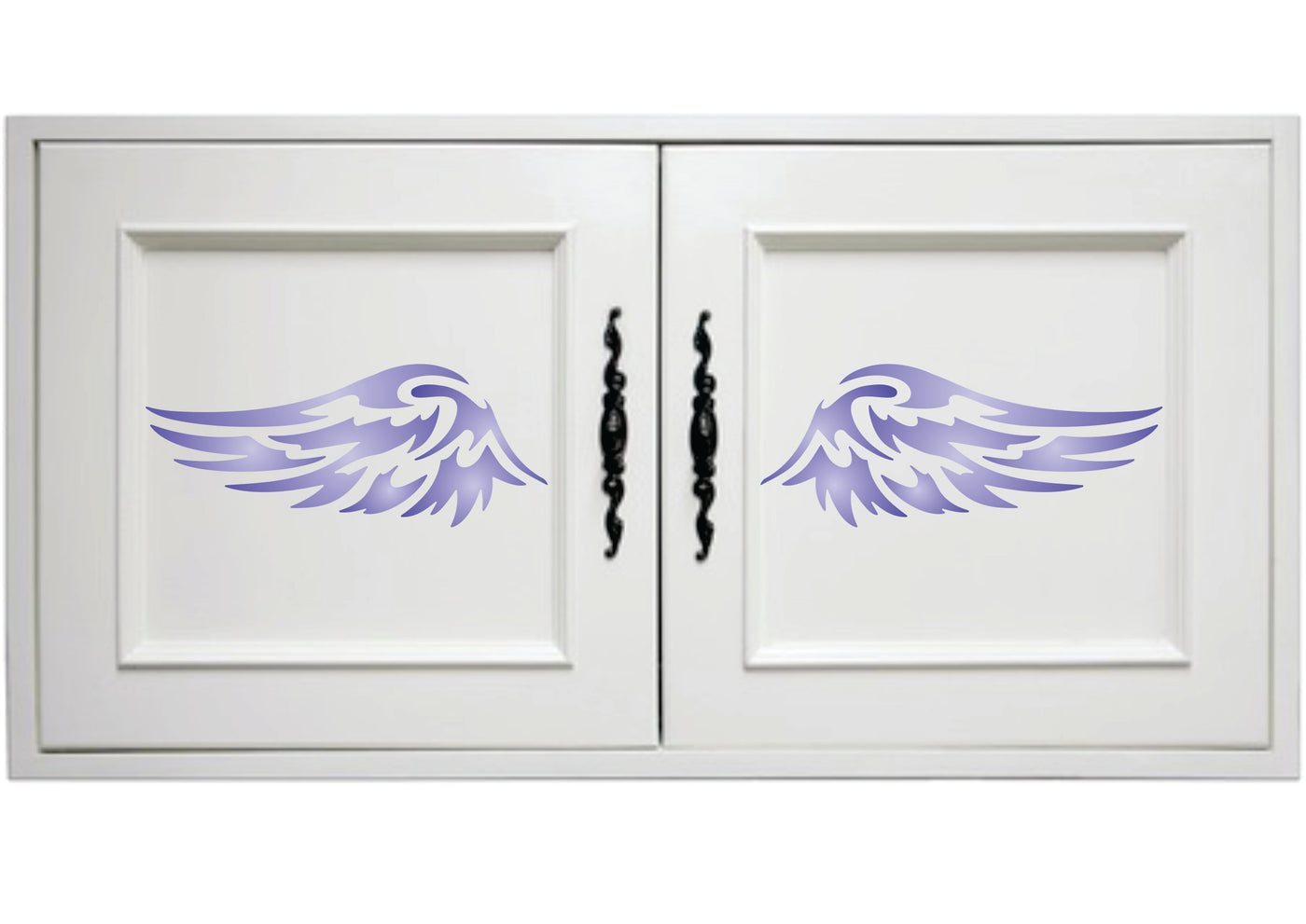 Angel Wing Stencil - Christian Guardian Angel Wings