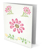 Flower Stencil - Floral Flowers FloraPainting Cards