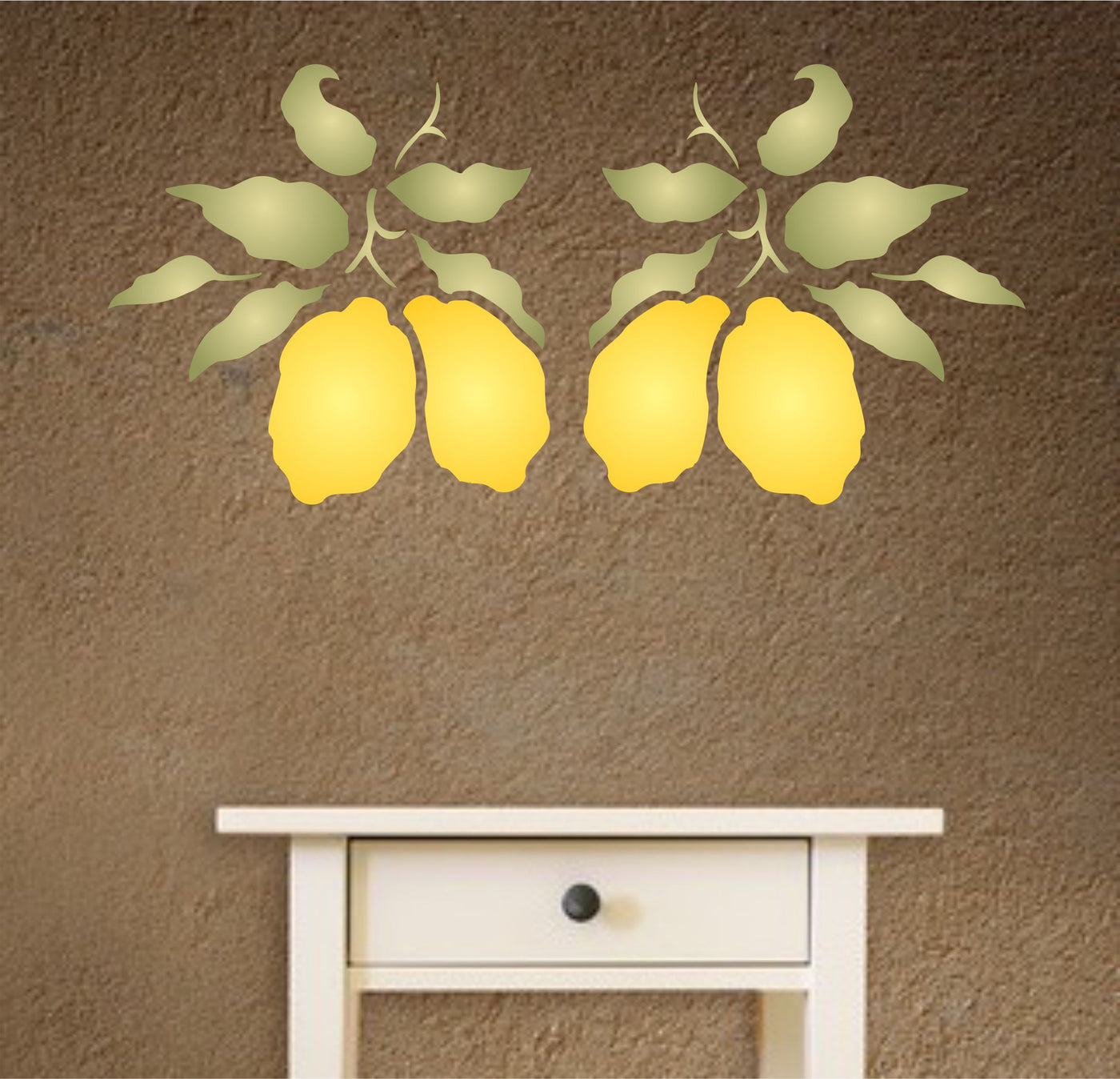 Lemon Stencil- Classic Fruit Kitchen