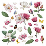 Magnolia Transfers-Dry Rub-On Transfer for Furniture Crafts Decoupage