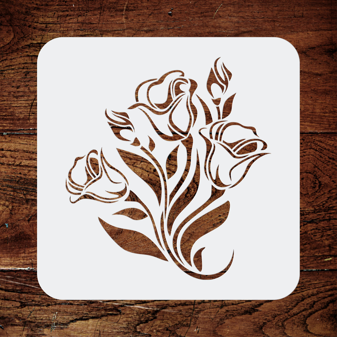 Tulip Stencil - Spring Flower Floral Perennial