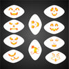 Halloween Coffee Set Stencil-10 Cappuccino Coffee Latte Cakes Cookies
