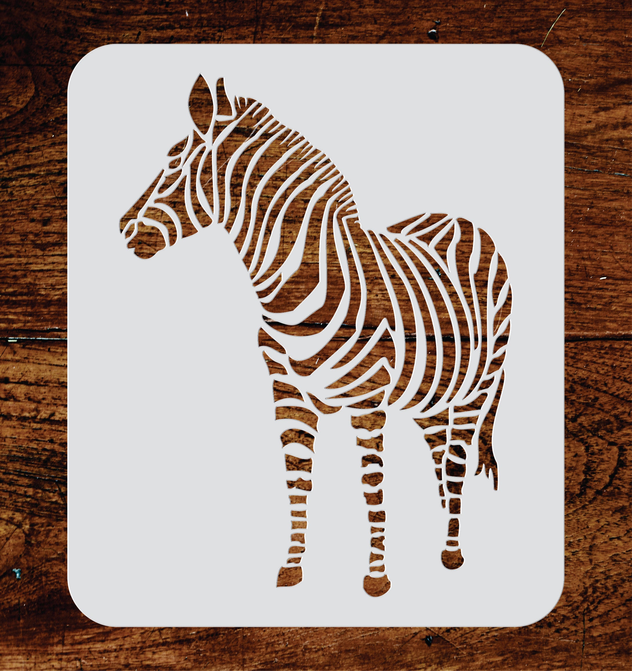 Zebra Stencil- African Wild Animal