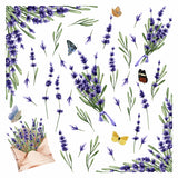 Lavender Transfers-Dry Rub-On Transfer for Furniture Crafts Decoupage