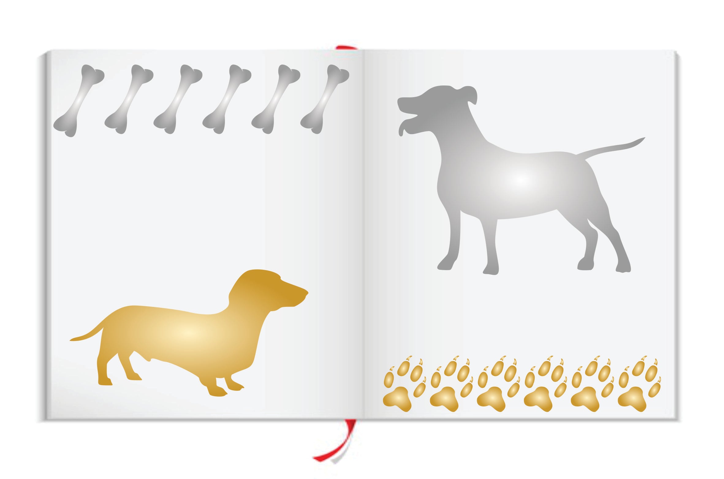 Dog Stenci - Pet Friend Animal Canine Silhouette
