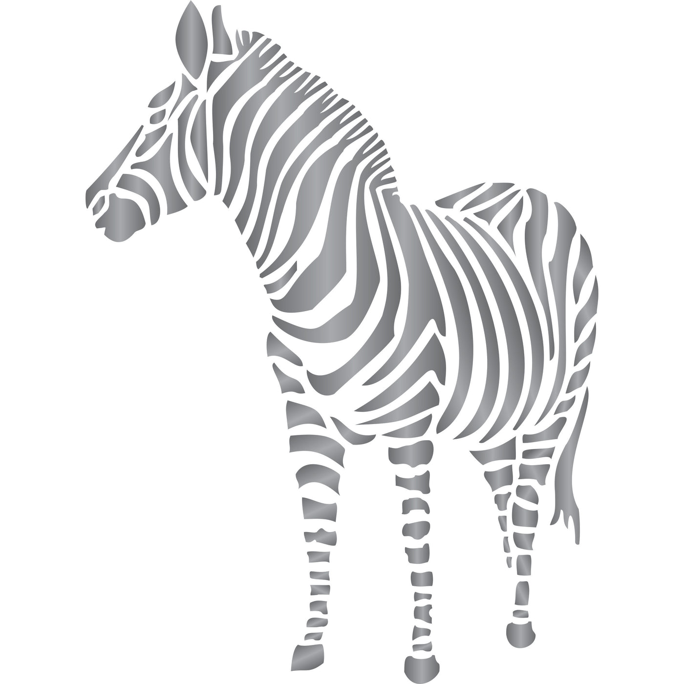 Zebra Stencil- African Wild Animal