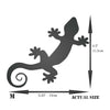 Gecko Stencil - Lizard Reptile Art Decor Cards