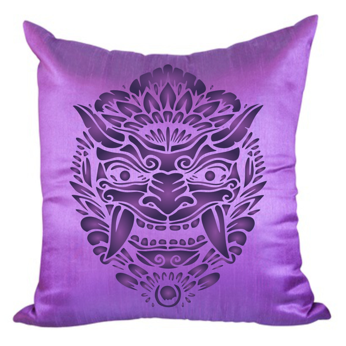 Barong Mask Stencil - Balinese Mythology Panther