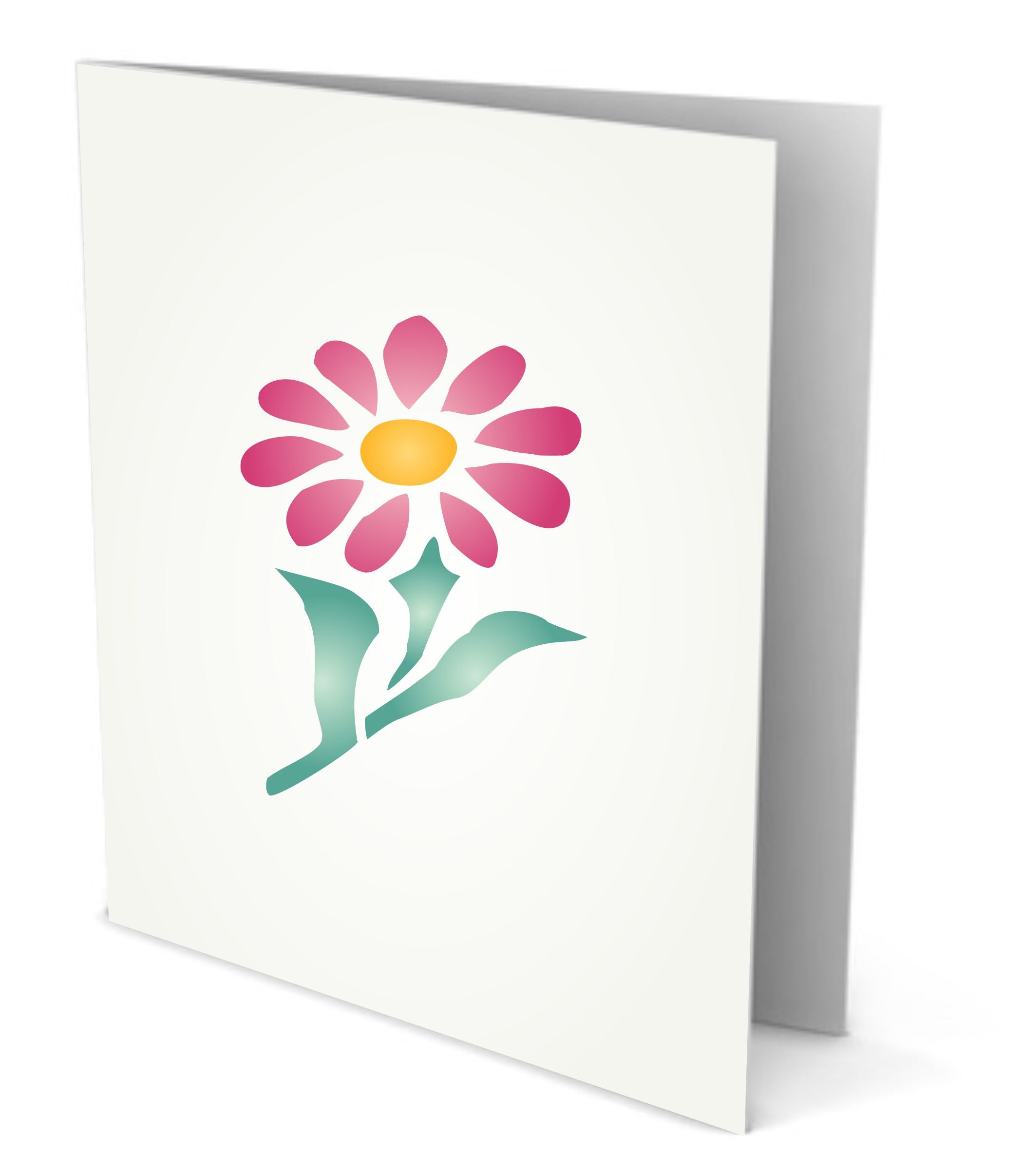 Daisy Stencil- Single Flower Floral