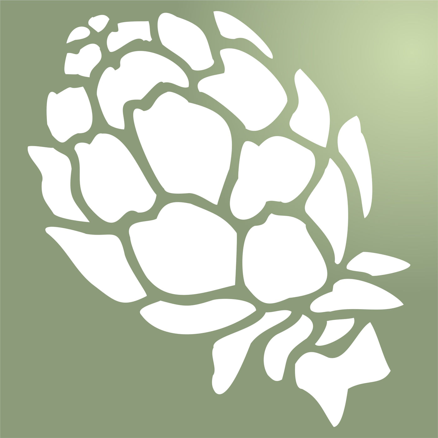 Artichoke Stencil- Classic Vegetable Artichoke