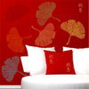 Ginkgo Leaf Stencil - Gingko Leaves Asian Chinese Character Japanese Leaf