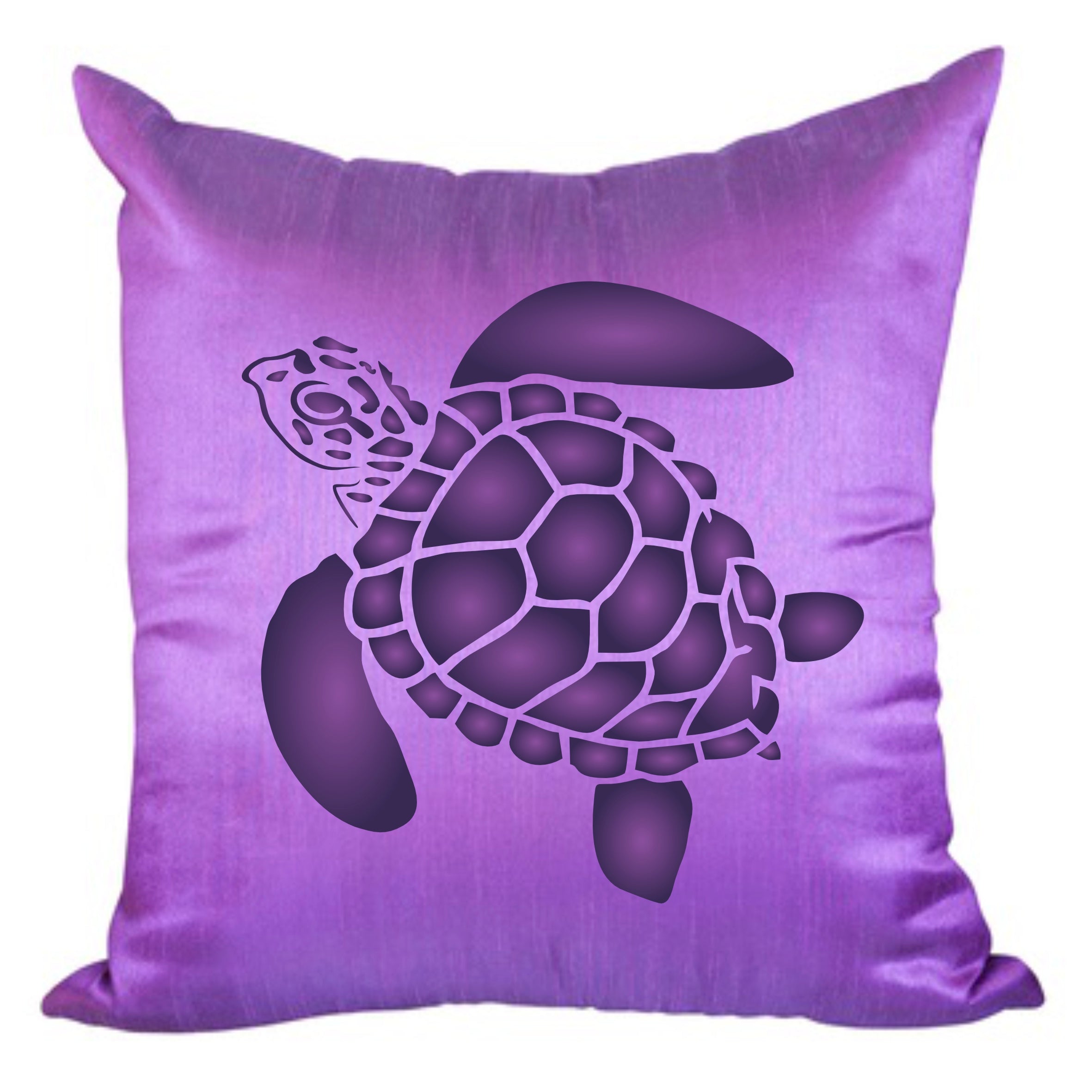 Turtle Stencil - Sea Ocean Nautical Seashore Reef Fish