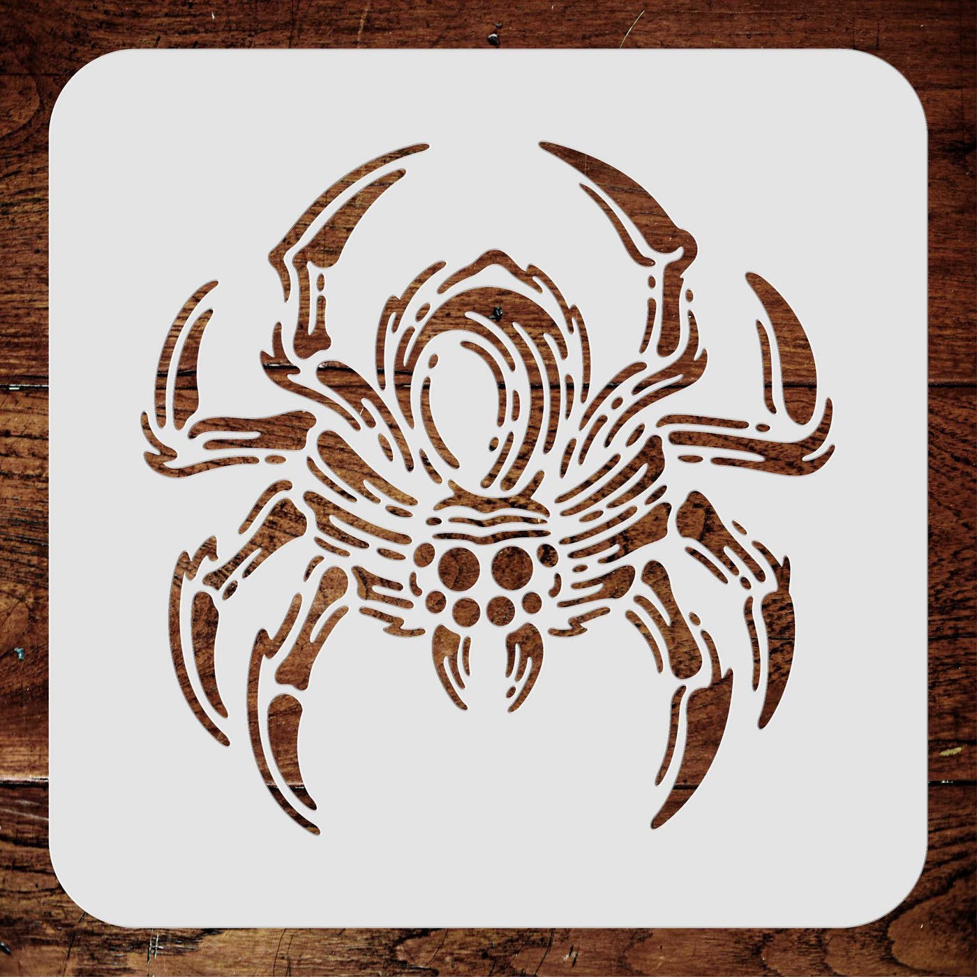 Tarantula Stencil - Large Hairy Spider Insect Bug