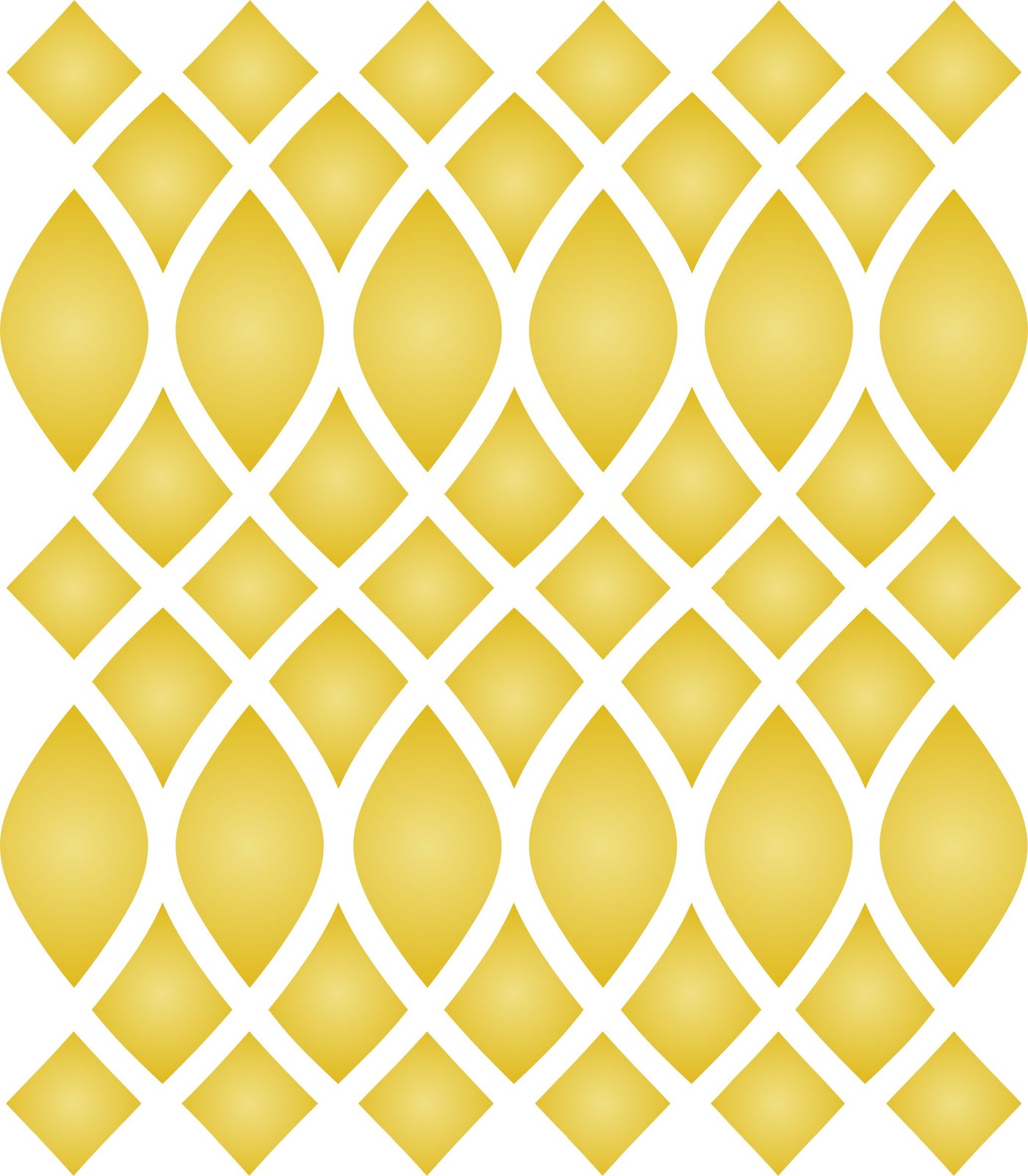 Regal Trellis Stencil - Allover Regal Trellis Pattern Template