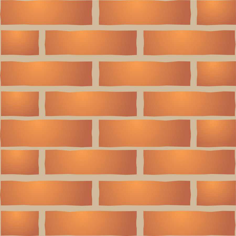 Brick Stencil - Faux Brick Wall