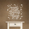 Fathers Day Stencil - Poster Sign Words Quote