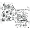 Insects Stencil (2pc) - Use Layering to add Texture and Design