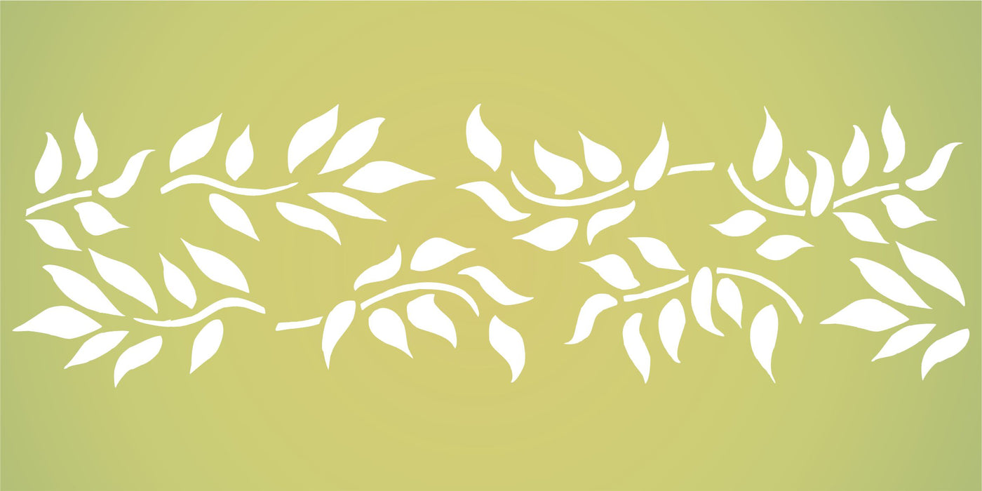 Leaf Stencil- Classic Border Leaves