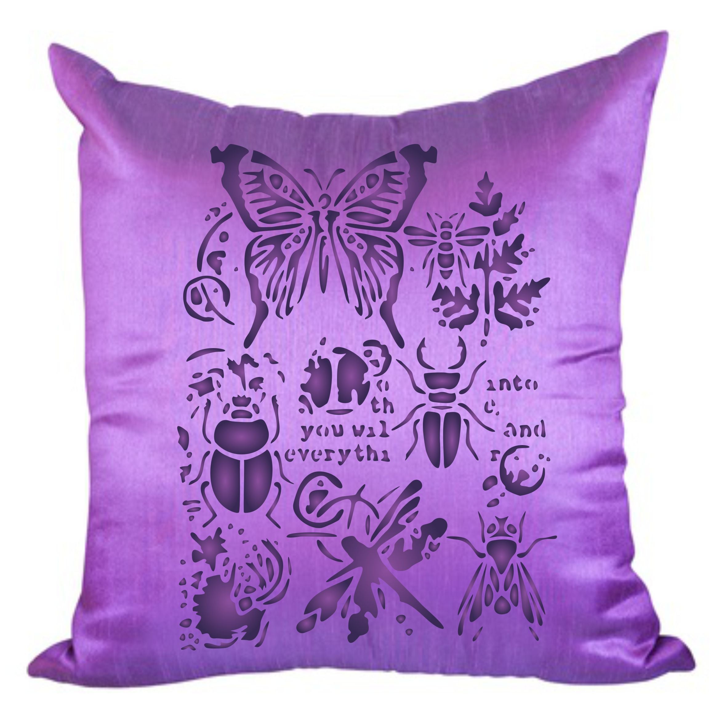 Insects Stencil (2pc) - Use Layering to add Texture and Design