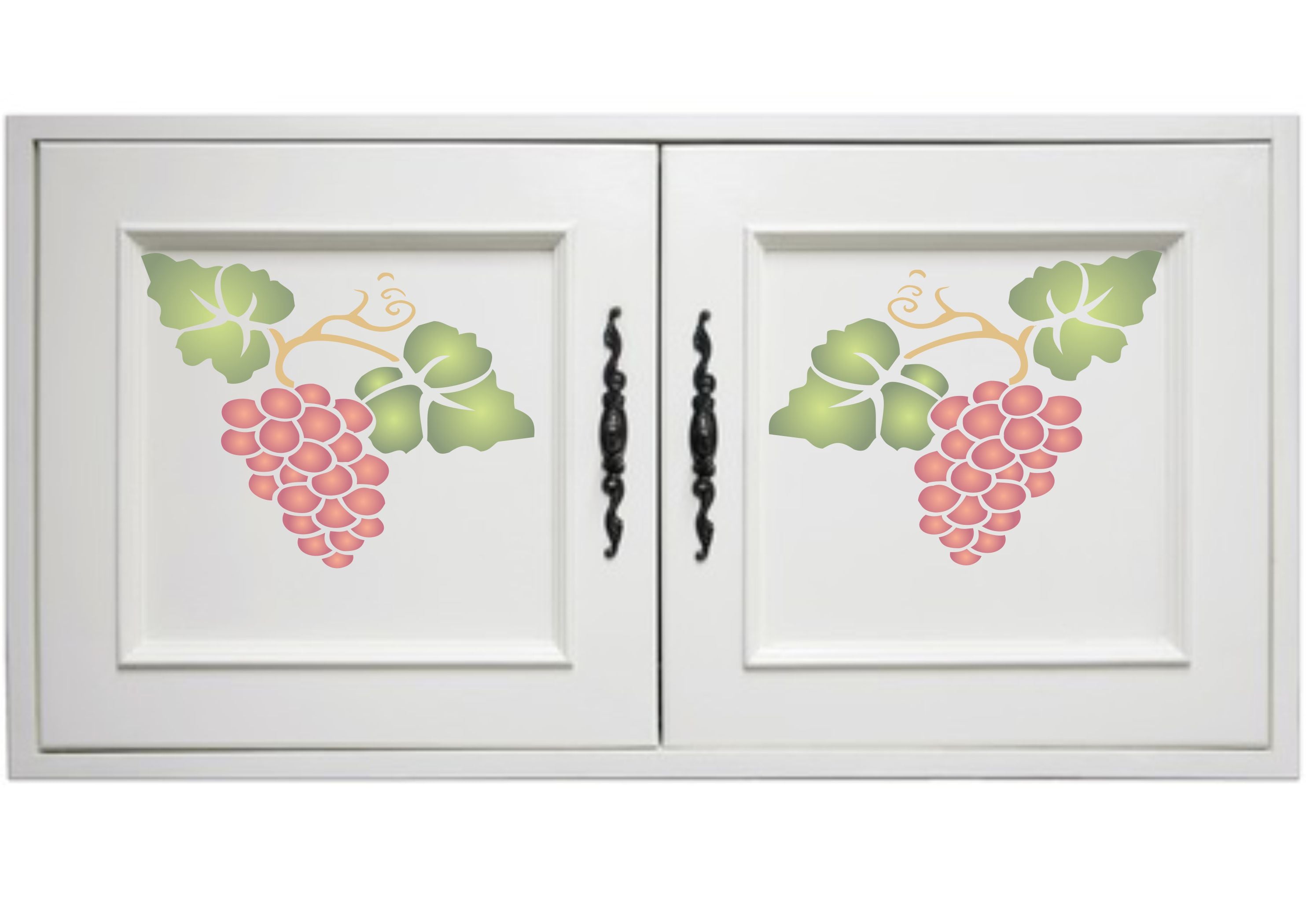 Grape Stencil- Classic Fruit Kitchen