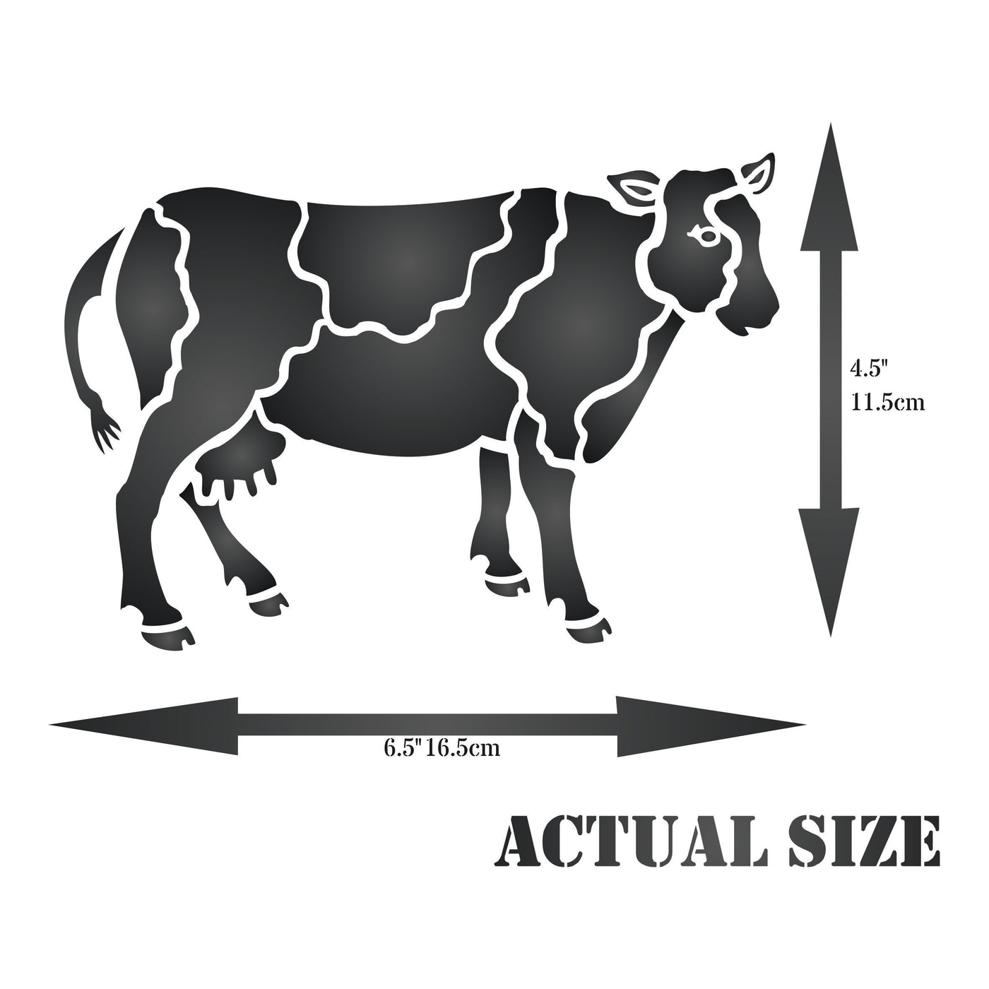 Cow Stencil- Decorative Farm Animals