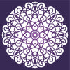 Geometric Stencil - Arabic Islamic Mosaic Mandala Design