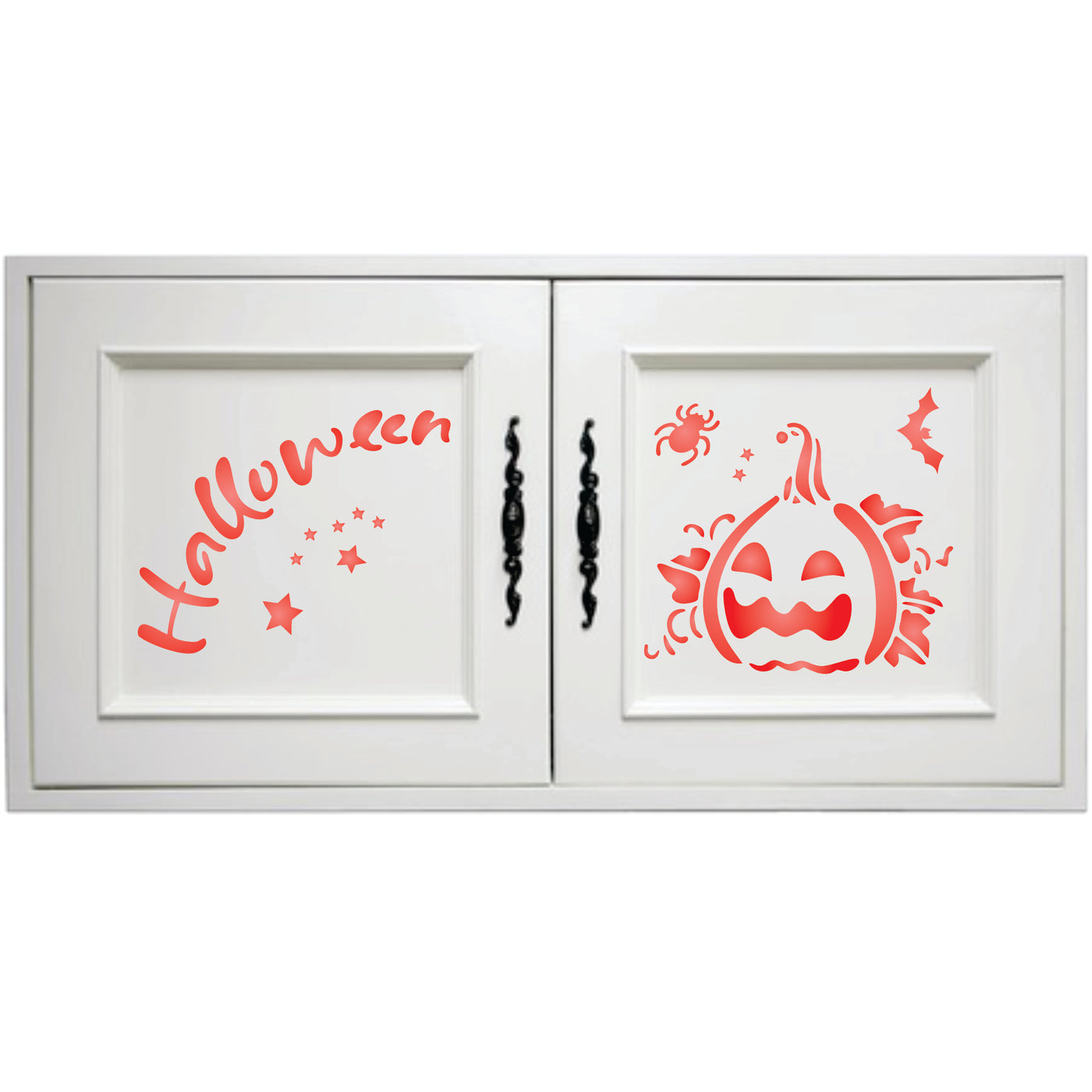 Halloween Pumpkins Stencil - Thanksgiving Decoration Cards Posters