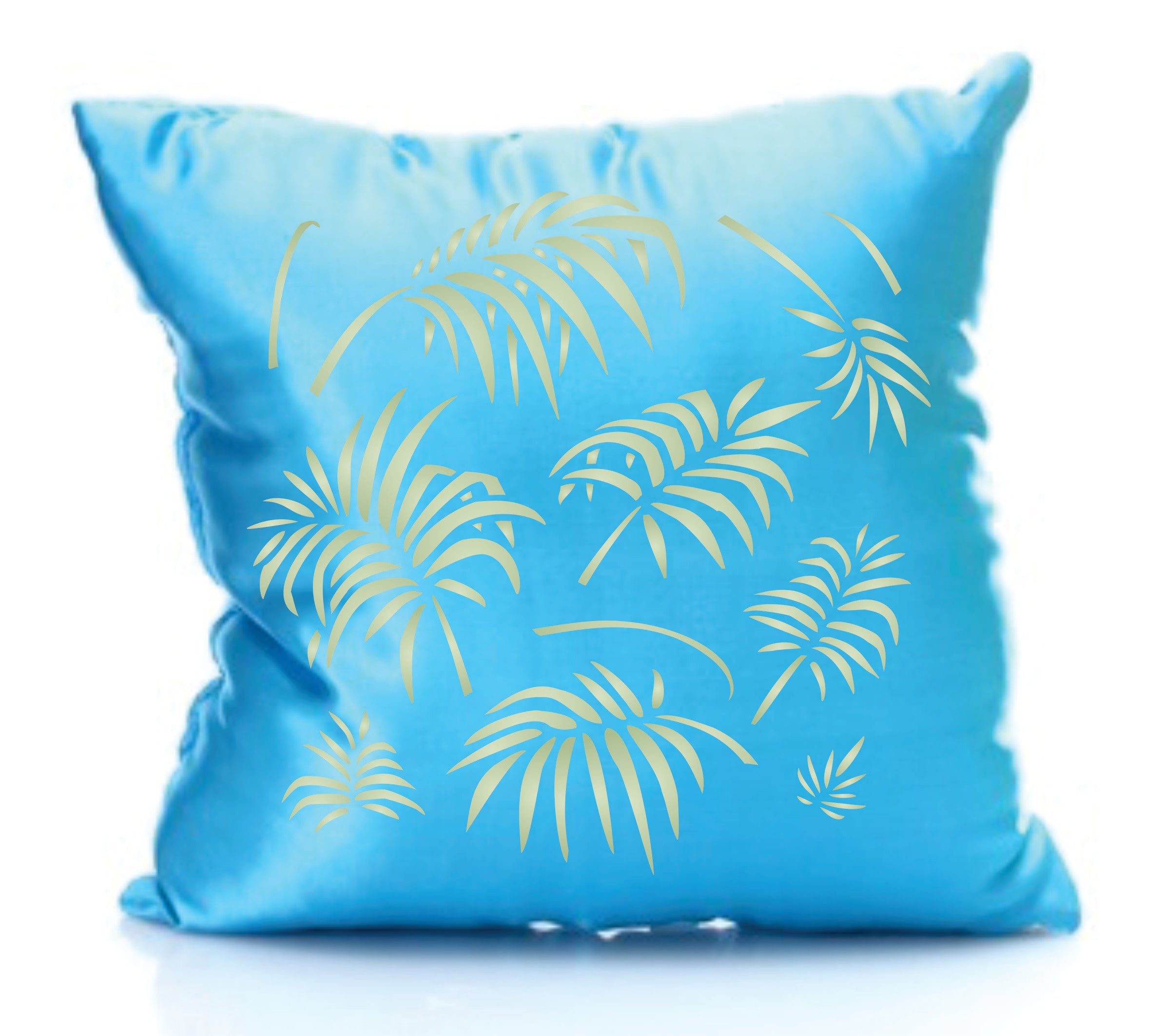 Palm Leaves Stencil-Large Tropical Palm Fronds