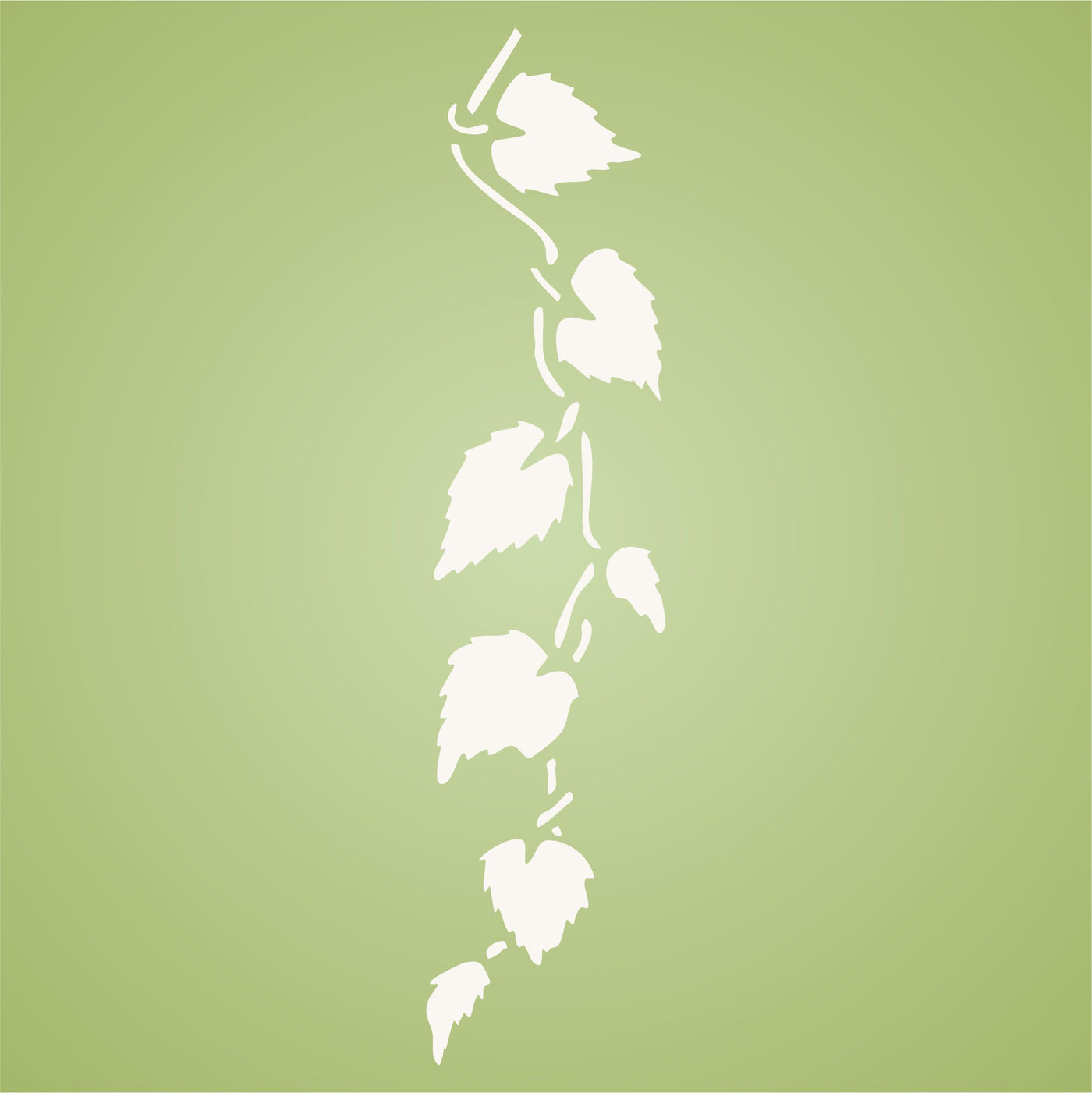 Leaves Stencil- Leaf Border Art Decor