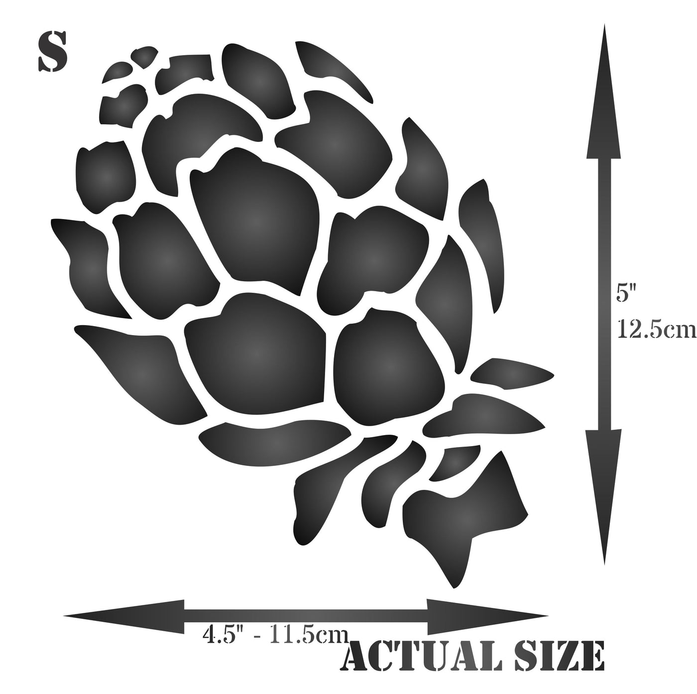 Artichoke Stencil- Classic Vegetable Artichoke